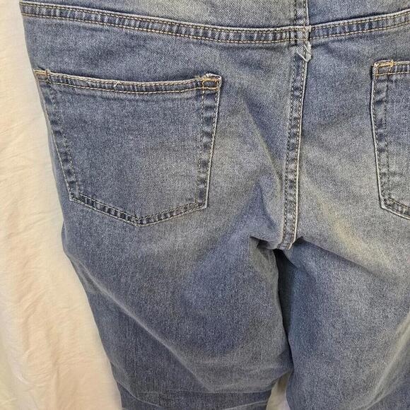 Bongo Missy‎ Jeans Skinny 16 Embroidered Jeggings Light Wash Artsy Bird (54-2) - Picture 6 of 14